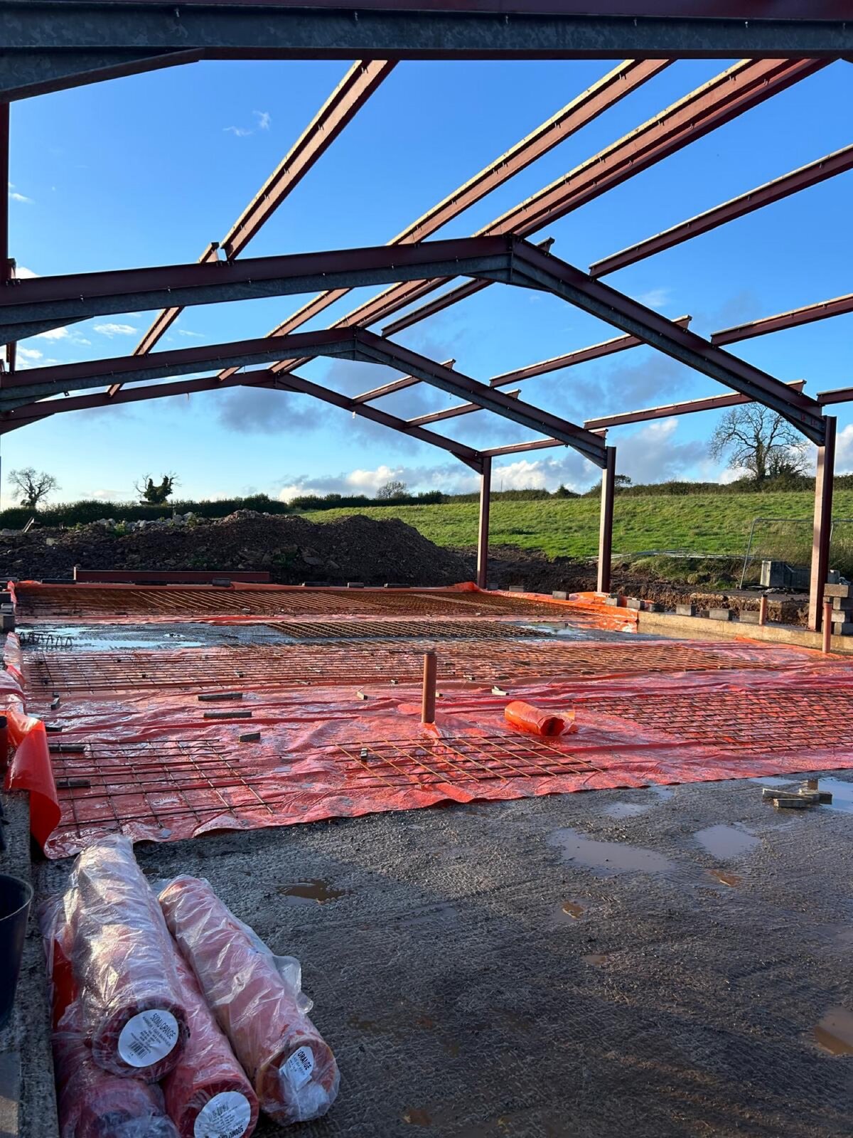 Steel frame