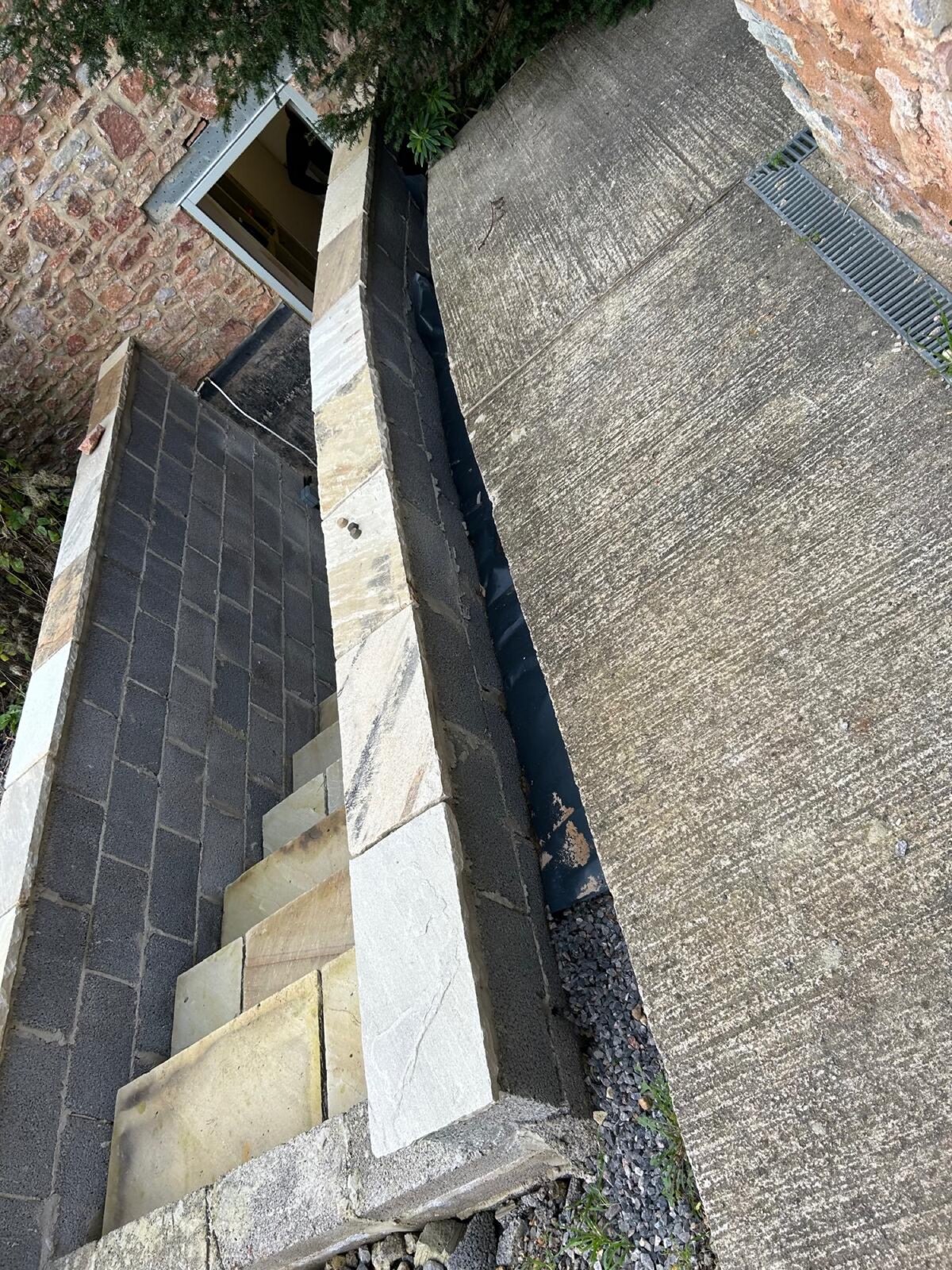 Stone steps